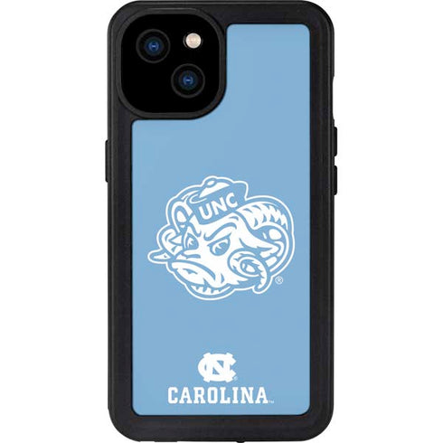 University of North Carolina Mascot iPhone 15 Plus Waterproof Case